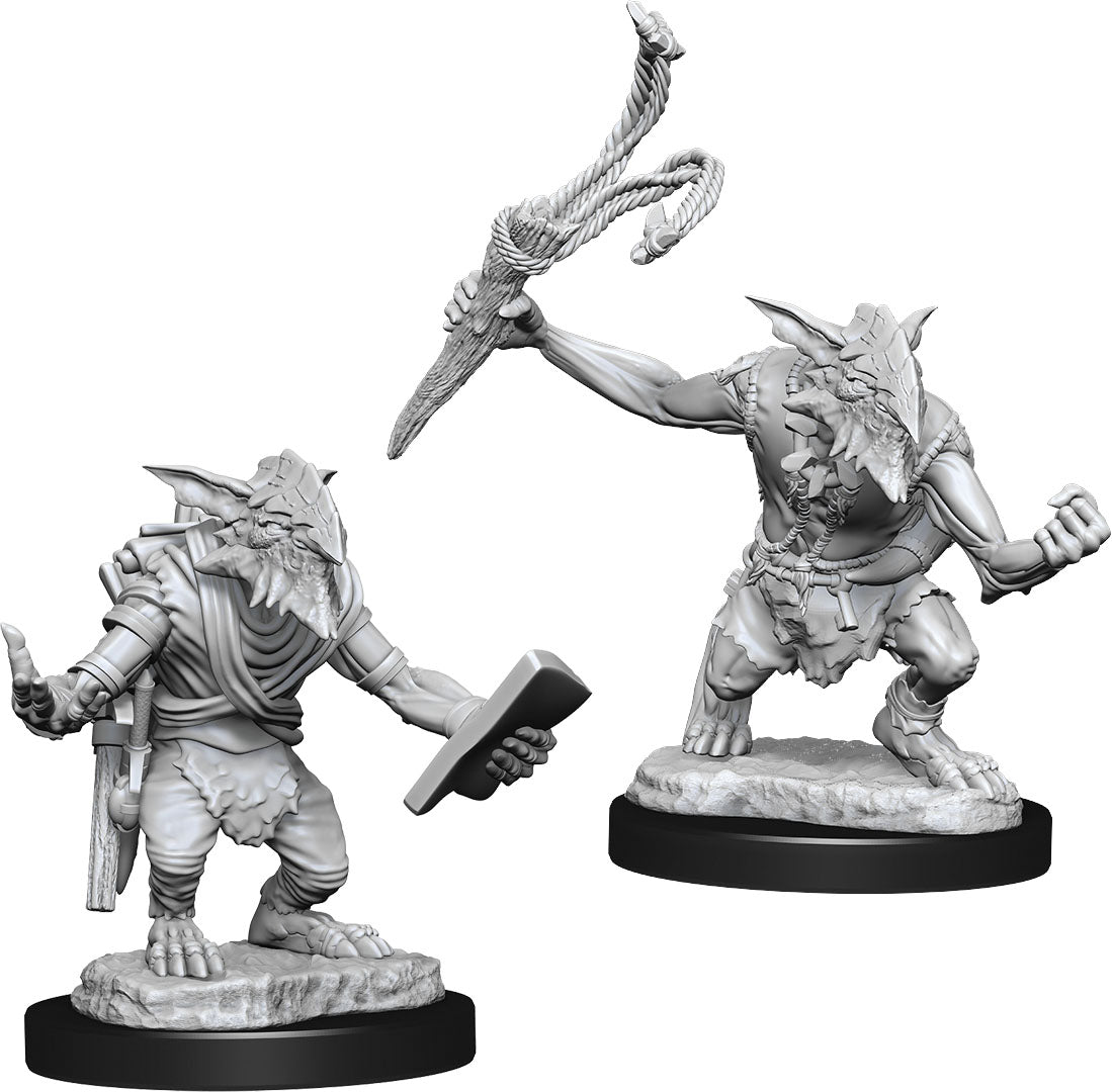 Magic the Gathering Unpainted Miniatures: W01 Goblin Guide & Goblin Bushwhacker