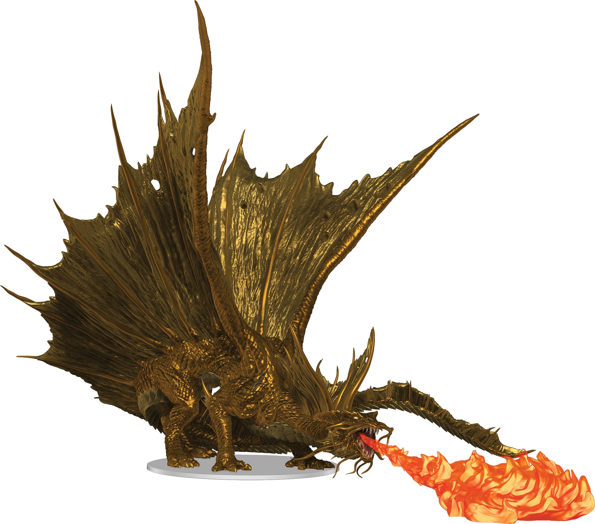 Dungeons & Dragons: Icons of the Realms Adult Gold Dragon Premium Figure