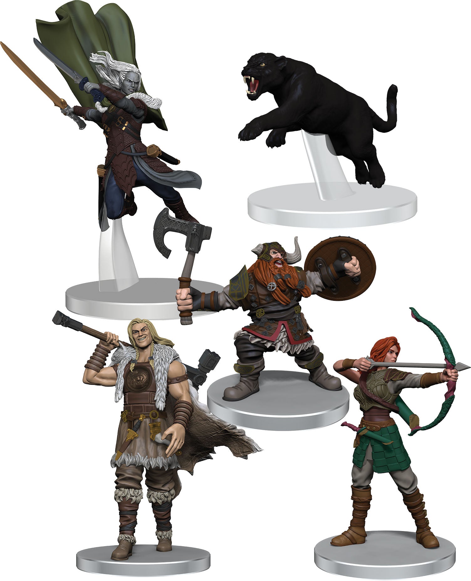 D&D Icons of the Realm - Legend of Drizzt Tabletop Companions