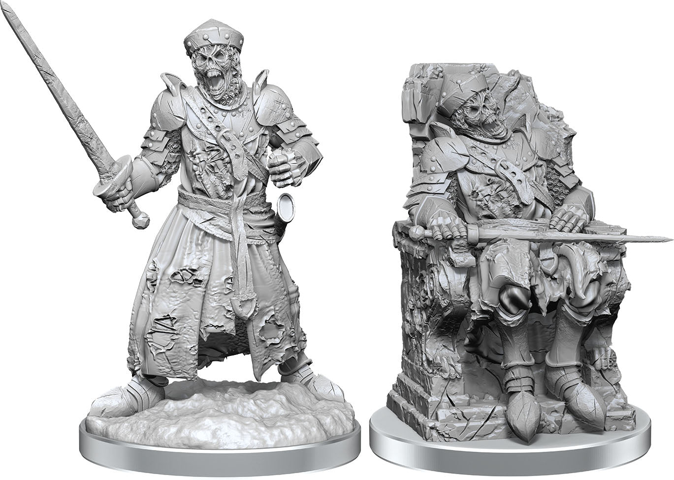 WizKids Deep Cuts Unpainted Miniatures: W19 Dead Warlord