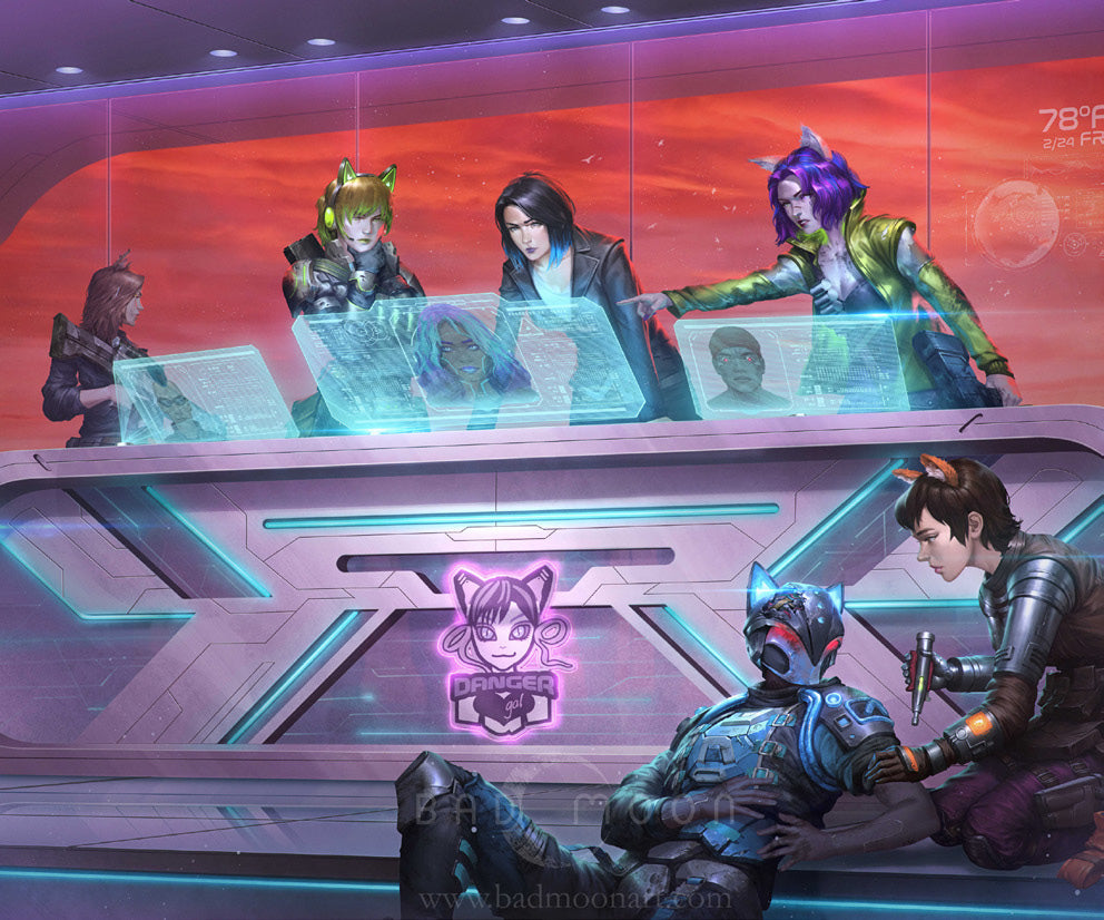 Cyberpunk RED: Danger Gal Dossier