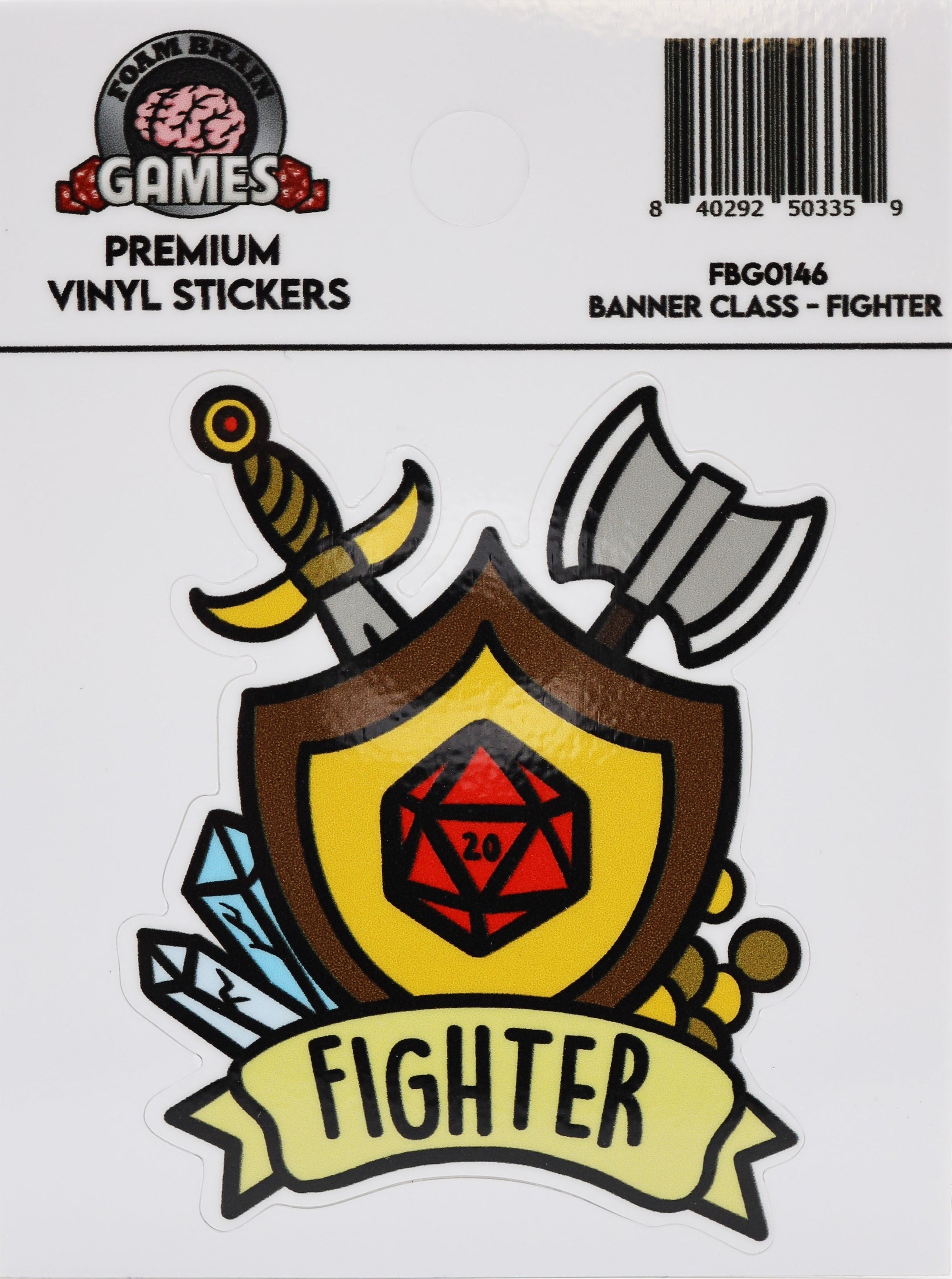 Banner Class Sticker Fighter