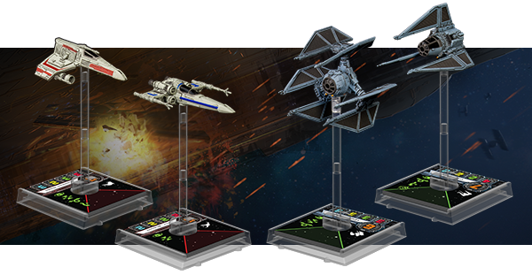 Star Wars X-Wing Miniatures Game: Z-95 Headhunter, TIE Defender 