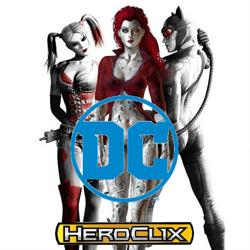 WIZKIDS HEROCLIX DC HARLEY QUINN & THE GOTHAM GIRLS BOOSTER x2 BNIB 