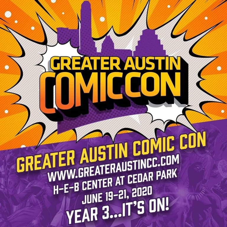 Greater Austin ComicCon Tickets on Sale! Rogues Gallery Comics